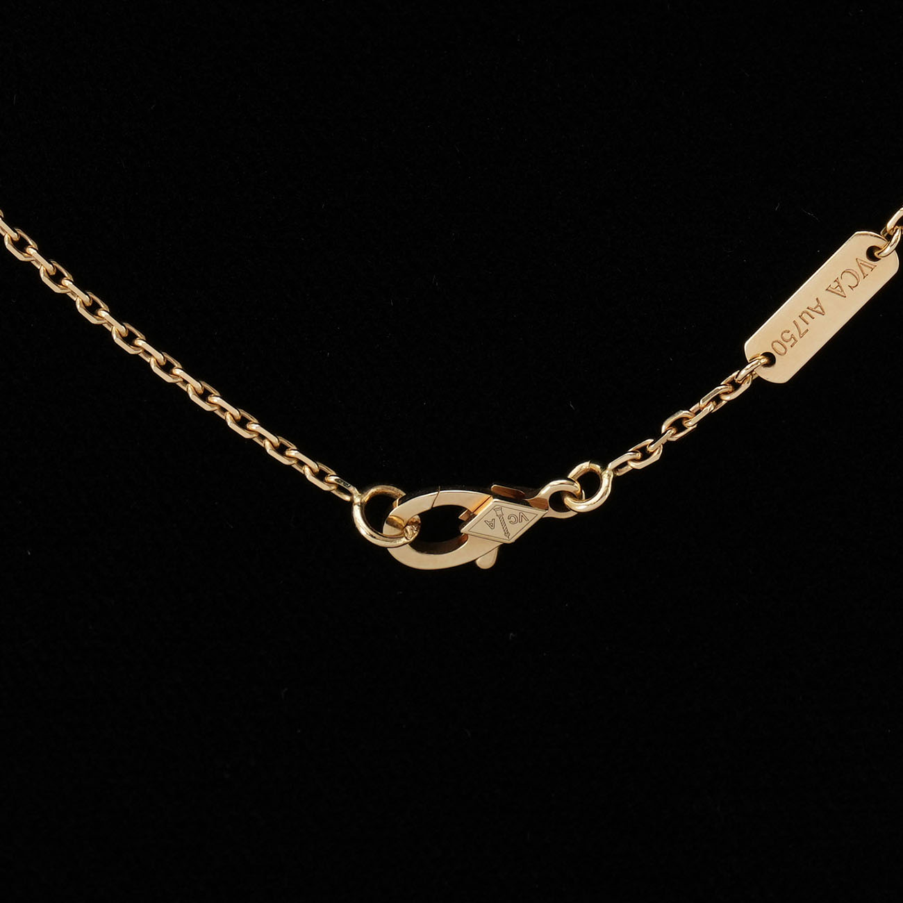 Van Cleef & Arpels(USED)반클리프앤아펠 빈티지 알함브라 타이거즈 아이 네크리스